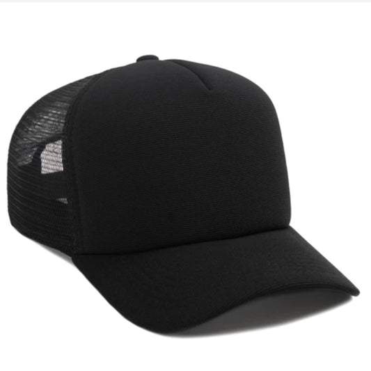 Boné Trucker Preto